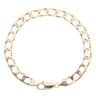 9ct Yellow Gold Curb Bracelet 8.5"