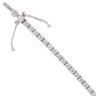 18ct White Gold 2.00ct Diamond Tennis Bracelet 7"