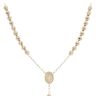 9ct Yellow Gold Rosary Beads 26"