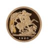 1980 Elizabeth II Decimal Portrait UK Half Sovereign Coin