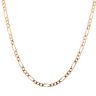 9ct Yellow Gold Figaro Chain 20"