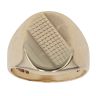 9ct Yellow Gold Patterned Signet Ring