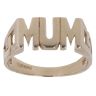 9ct Yellow Gold Patterned Mum Ring
