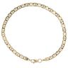 9ct Yellow Gold Anchor Bracelet 8.5"