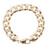 9ct Yellow Gold Curb Bracelet 8"