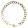 9ct Yellow Gold Curb Bracelet 8"
