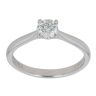 Platinum 0.51ct Brilliant Cut Diamond Solitaire Ring