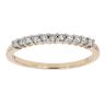 9ct Yellow Gold 0.24ct Diamond Eternity Ring by Anya Belle