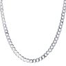 Silver Curb Chain 30"
