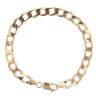 9ct Yellow Gold Curb Bracelet 8.5"