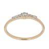 18ct Yellow Gold 0.15ct Diamond Fancy Ring