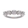 18ct White Gold 0.50ct Diamond Five Stone Ring