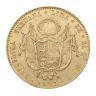 1853 Peru 8 Escudos Coin