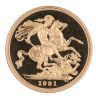 1991 Elizabeth II Third Portrait UK Full Sovereign Coin