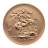 2001 Elizabeth II Fourth Portrait UK Half Sovereign Coin
