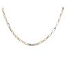 14ct Yellow And White Gold Belcher 24" Chain