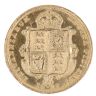 1887 Victoria Young Head UK Half Sovereign Coin