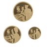 2023  Elizabeth II Memorial Sovereign Ascension Island Deluxe Coin Set Proof Boxed