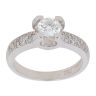 18ct White Gold 0.70ct Brilliant Cut Diamond Solitaire Ring