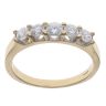 18ct Yellow Gold 0.75ct Brilliant Cut Diamond Five Stone Ring