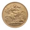 1908 Edward VII Large Head UK Half Sovereign Coin