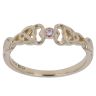 9ct Yellow and Rose Gold 0.05ct Brilliant Cut Diamond Clogau Ring