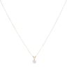 18ct Yellow Gold 0.50ct Brilliant Cut Diamond Pendant And Chain 18"