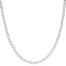 Silver Belcher Chain 24"