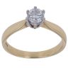 18ct Yellow Gold 0.58ct Brilliant Cut Diamond Solitaire Ring