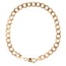 9ct Yellow Gold Curb Bracelet 8.5"