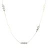 14ct Yellow Gold Heart Fancy Chain 16"