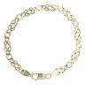 9ct Yellow Gold Celtic Pattern Bracelet 7.5"