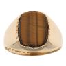 9ct Yellow Gold Tiger's Eye Signet Ring