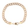 9ct Yellow Gold Curb Bracelet 8"
