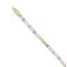 9ct Yellow Gold Cubic Zirconia Bracelet 7"