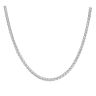 Silver Spiga Chain 18"" By Icesia