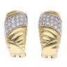 14ct Yellow Gold 1.00ct Brilliant Cut Diamond Large Stud Earrings