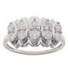 9ct White Gold 1.00ct Brilliant Cut Diamond Cluster Ring