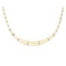9ct Yellow Gold Greek Key Collarette 16"