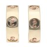 9ct Yellow Gold Insignia Clogau Hoop Earrings