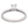 18ct White Gold 0.25ct Diamond Solitaire Ring