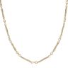 9ct Yellow Gold Fancy Twist Bar Chain 24"