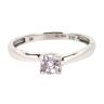 9ct White Gold Diamond Cluster Ring