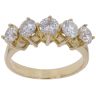 18ct Yellow Gold 1.75ct Brilliant Cut Diamond Five Stone Ring