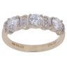 14ct Yellow Gold Cubic Zirconia Fancy Ring
