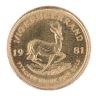 1981 1/10oz South Africa Krugerrand Coin