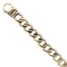 9ct Yellow Gold Curb Bracelet 8.5"