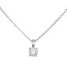 18ct White Gold 0.30ct Diamond Pendant and 16" Chain by Anya Belle