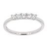 9ct White Gold Certificated 5 Stone Diamond Ring