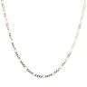 9ct Yellow Gold Figaro Chain 30"